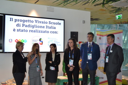 EXPO PADIGLIONE ITALIA-Vivaio scuole: LE SCUOLE DELLA CAMPANIA  SI PRESENTANO ALL’EXPO MILANO 2015 – 21 e 22 ottobre